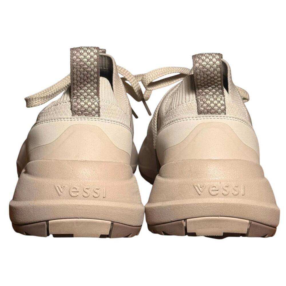 Vessi Stormburst Low Top Waterproof Sneakers Dune Cream Women's Size 10 - Picture 4 of 6